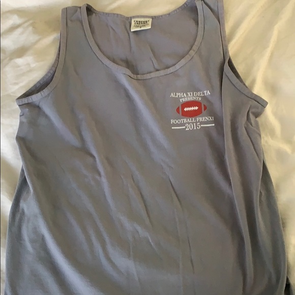 Alpha Xi Delta Football French Tank - Picture 2 of 4